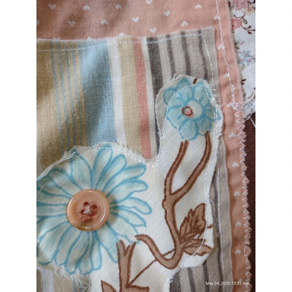 OOAK Upcycle Boho Shabby Chic Ladies Bloomers Pantaloons Patchwork refashioned - Picture 6 of 10